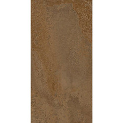 Iron Corten Prissmacer Μοντέρνο Πλακάκι Μεγάλων Διαστάσεων Δαπέδου και Τοίχου Μεταλιζέ Ημιγυαλιστερό 60χ120