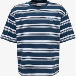 KARL KANI Men Kk Script Stripe Boxy T-shirt - MULTI - KM263-002-1