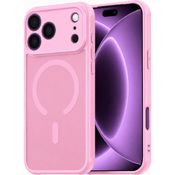 Techsuit HaloFrost II MagSafe Back Cover Pink (iPhone 18 Pro / 17 Pro)