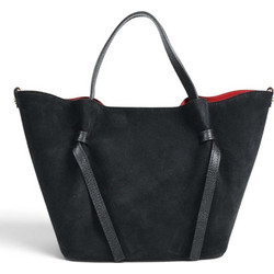 Passaggio Leather Mireva Γυναικείο Τσαντάκι Χειρός Δερμάτινο Μαύρο