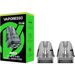 Vaporesso Luxe X Dual Mesh Pod 5ml - 2τμχ - 0.6ohm