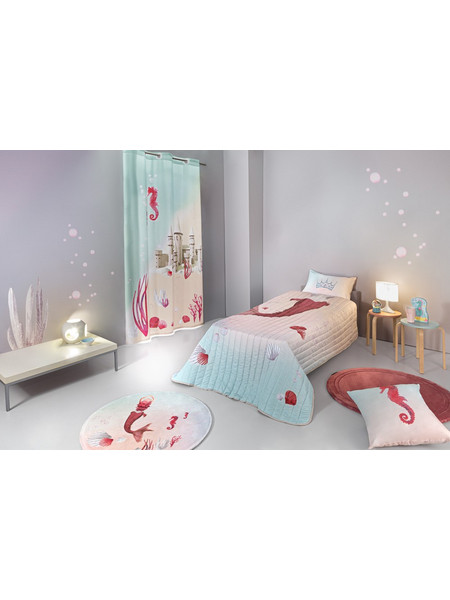 Σετ 2τμχ. Κουβερλί Mermaid Saint Clair Microsuede 160x230 Microsuede
