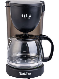 Estia Καφετιέρα Φίλτρου 750W Black Plus 010-3902