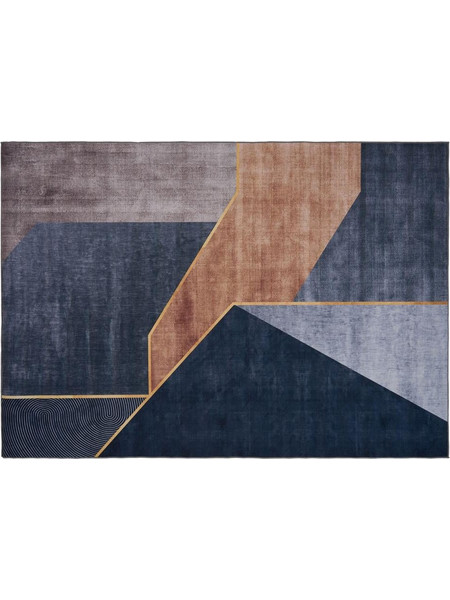 Heinner HR-3DRUG200-GLD Χαλί Ορθογώνιο 3D 200x300 CM GOLD