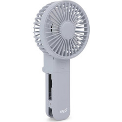 Ανεμιστηράκι Χειρός/Επιτραπέζιο USB Saro Grey 13421