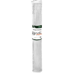 GRASHER Πλέγμα Μπαλκονιού Πλαστικό 1x10m 225 gr/m Λευκό