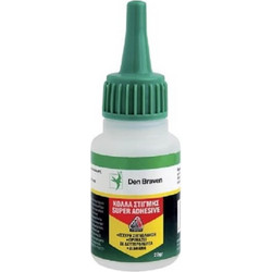 Υγρή Κόλλα Στιγμής Super Adhesive 20gr Den Braven