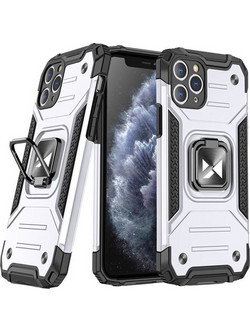 Wozinsky Ring Armor Back Cover Silver (iPhone 11 Pro)