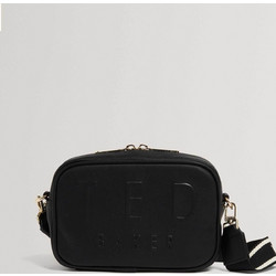 Ted Baker Γυναικείο Τσαντάκι Χιαστί από Δερματίνη Μαύρο με Ιμάντα 284897