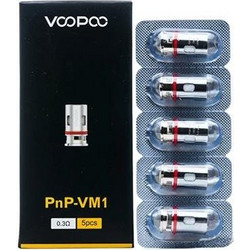 Αντιστάσεις PnP-VM1 0.3ohm Coils (για pnp tank) by VooPoo (5 τεμάχια) 6941291500425