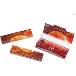 Χαρτάκια JAJA Two in One Red King Size με 32 φύλλα και 32 τζιβάνες