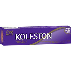 Wella Koleston 7/37 Ξανθό Μεσαίο Χρυσό Καφέ Βαφή Μαλλιών 1+1 60ml