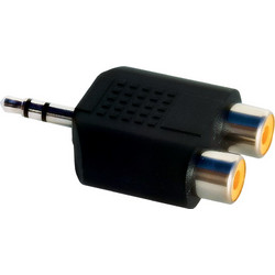 ADAPTOR 3,5mm STEREO ΣΕ 2 RCA