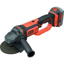 Black & Decker BCG720M1 Γωνιακός Τροχός Μπαταρίας 18V 125mm 1x4Ah