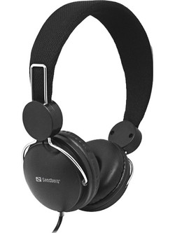 Sandberg 126-34 On Ear Multimedia Ενσύρματα Ακουστικά Over Ear Μαύρα