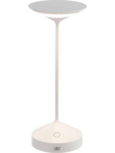 Φωτιστικά δαπέδου & επιτραπέζια ab+ by Abert Tempo portable Table Lamp white