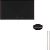 Neff T69YYV4C0 Brushed Bronze Twist Pad Flex Επαγωγική Εστία Αυτόνομη με Λειτουργία Κλειδώματος 83.4x52.7cm