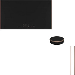 Neff T69YYV4C0 Brushed Bronze Twist Pad Flex Επαγωγική Εστία Αυτόνομη με Λειτουργία Κλειδώματος 83.4x52.7cm