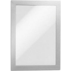 Πίνακας Ανακοινώσεων Durable Info Frame Duraframe A5 Self-Adhesive 2 pc Silver