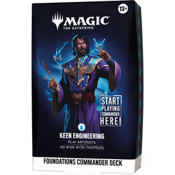 MTG - Foundations Starter Commander Deck (Keen Engineering) - EN