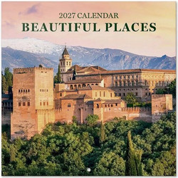 Ημερολόγιο Τοίχου 16 Μηνών 2027 30X30εκ BEAUTIFUL PLACES