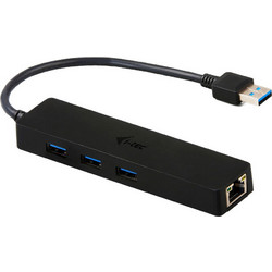 I-tec U3GL3SLIM USB Hub 3.0 USB-A με 4 Θύρες USB-A / Ethernet