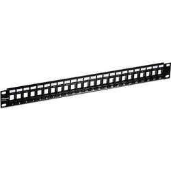 Trendnet Patch Panel Keystone Rack 1U 19" 24 Θυρών UTP