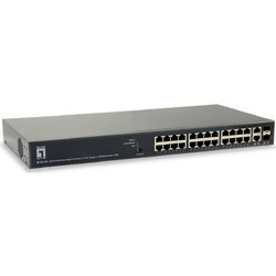 LevelOne GEP-2651 Managed L3 Switch με 24 Θύρες Ethernet 1Gbps και 2 SFP Θύρες