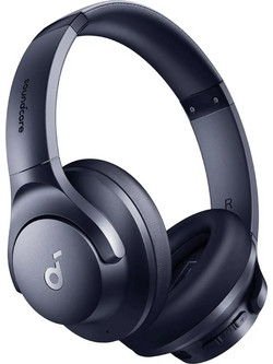 Anker Life Q20i Ενσύρματα & Ασύρματα Bluetooth Ακουστικά Over Ear με Noise Cancelling Μπλε