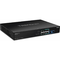 Trendnet TPE-BG102G Unmanaged L2 Switch με 8 Θύρες Ethernet 1Gbps και 2 SFP Θύρες