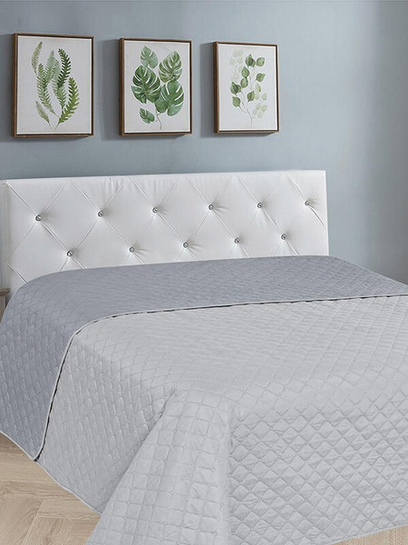 Sunshine Κουβερλί Fiber Grey/Dark Grey Μονό (160x220) - Kουβερλί δυο όψεων σε 5 διαφορετικές αποχρώσεις