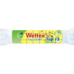 Wettex Μαγικό Ρολό Σπογγοπετσέτα Γενικής Χρήσης Κίτρινη 25x25εκ