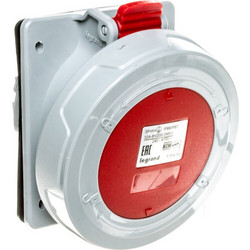 Panel mounting socket P17 - IP66/67 - 380/415 V - 32 A - 3P+N+E