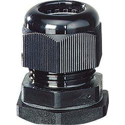 Cable gland IP 66/IP 67, M 12, sealing range: 5-13 mm, for outdoor inst. black (ASS 20)