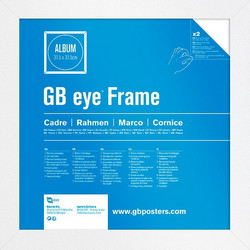 Album & Vinyl Frame - White