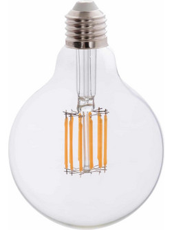 ΛΑΜΠΤΗΡΑΣ GLOBO LED FILAMENT 12W E27 3000K ΔΙΑΦΑΝΟΣ HM4049.01