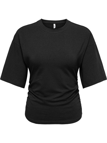 ONLY ONLMIST S/S O-NECK TOP JRS 15383899-BLACK Black