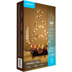 Modee Lighting C4038 Χριστουγεννιάτικα Λαμπάκια LED Μπαταρίας Θερμό Λευκό