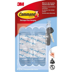 Κρεμασταράκια Command 17006CLR 6τεμ. max 225gr