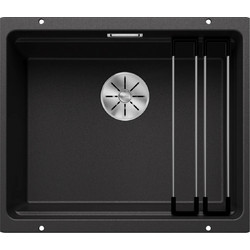 Blanco Etagon 500-U Υποκαθήμενος Νεροχύτης Γρανίτη Anthracite 54x44cm