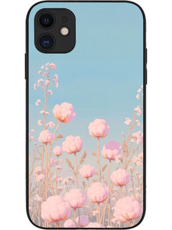 Sonique Sunset in Eden Series Pure Cotton Back Cover (iPhone 11)