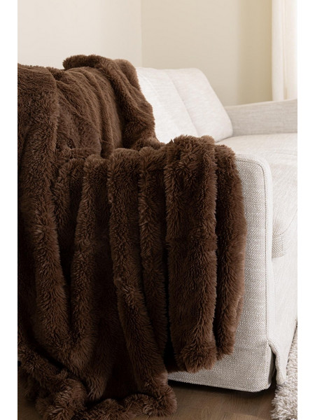 1060016 Κουβέρτα - Ριχτάρι Comfy (150x200) 420gsm & 180gsm mink φόδρα Royal Carpet - 150 x 200 cm