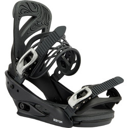 Δέστρες snowboard γυναικείες HG Womens Scribe Re:Flex Snowboard Bindings Burton Μαύρο