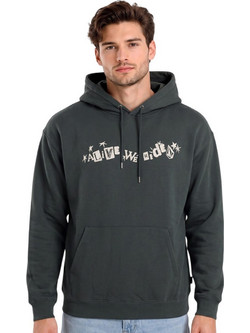 Volcom Alive We Ride Ανδρικό Φούτερ Fleece με Κουκούλα Μαύρο A4132616-SCB