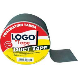 Ταινία DUCT TAPE LOGO 50mmX10m Μαύρη LOGO
