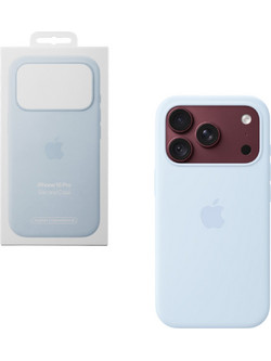 Apple Silicone MagSafe Back Cover Crisp Blue (iPhone 18 Pro)