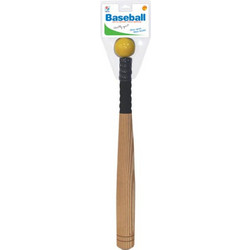 Μπαστούνι του Baseball Αφρώδες 54 cm με Μπάλα (0026933)