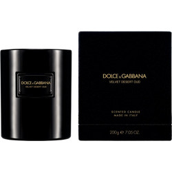 Dolce&Gabbana Velvet Desert Oud Scented Candle αρωματικό κερί 200g