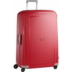 Samsonite S'Cure Βαλίτσα Μεγάλη 81x55x35cm με 4 Ρόδες Κόκκινη