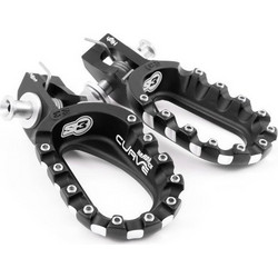 S3 Curve Low Footrests Black KTM/Husqvarna